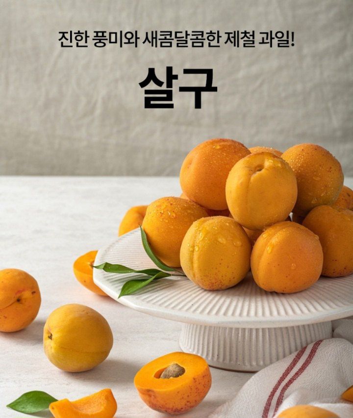 자두14488님의 장터 판매 상품 [살구 4kg 여름제철 과일] 첨부 사진