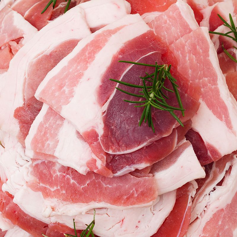 장터 상품 [대용량 구이용 대패 삼겹살 1kg~3kg 냉동 얇은 대패삼겹] 썸네일