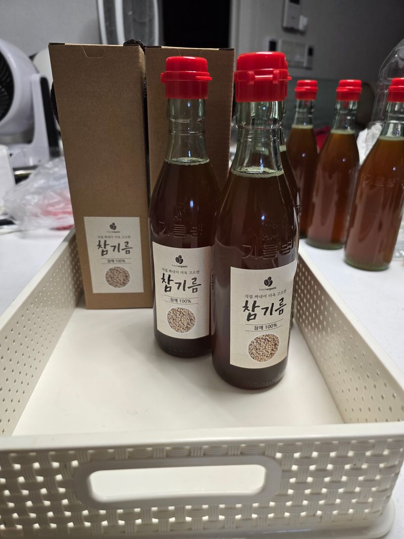 장터 상품 [국산 참기름] 썸네일