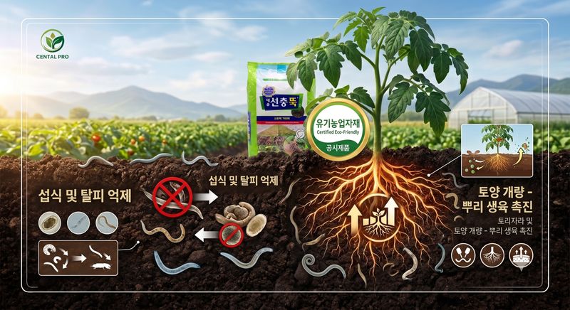 한농농약종묘사님의 장터 판매 상품 [[친환경 선충 방제약] 유기농 토양 선충방제제] 첨부 사진