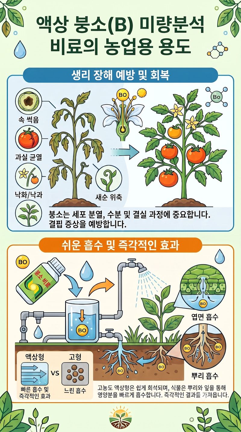 한농농약종묘사님의 장터 판매 상품 [물붕산비료 250ml 농업용 붕산 액상비료] 첨부 사진