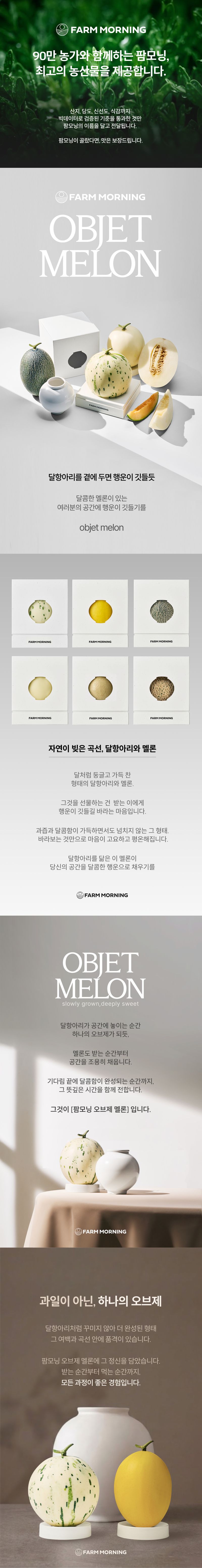 팜모닝 산지직송님의 장터 판매 상품 [달항아리 멜론 (머스크)] 첨부 사진