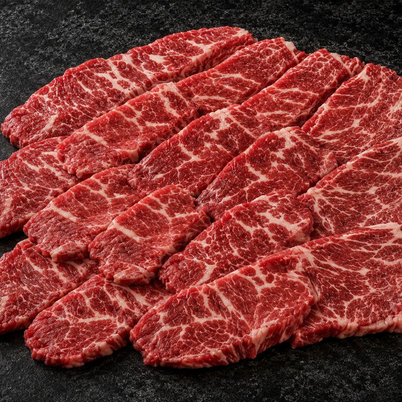 장터 상품 [육우 채끝 소고기 채끝살 구이용 스테이크 국내산 냉장 캠핑용 바베큐 스테이크용 생고기] 썸네일