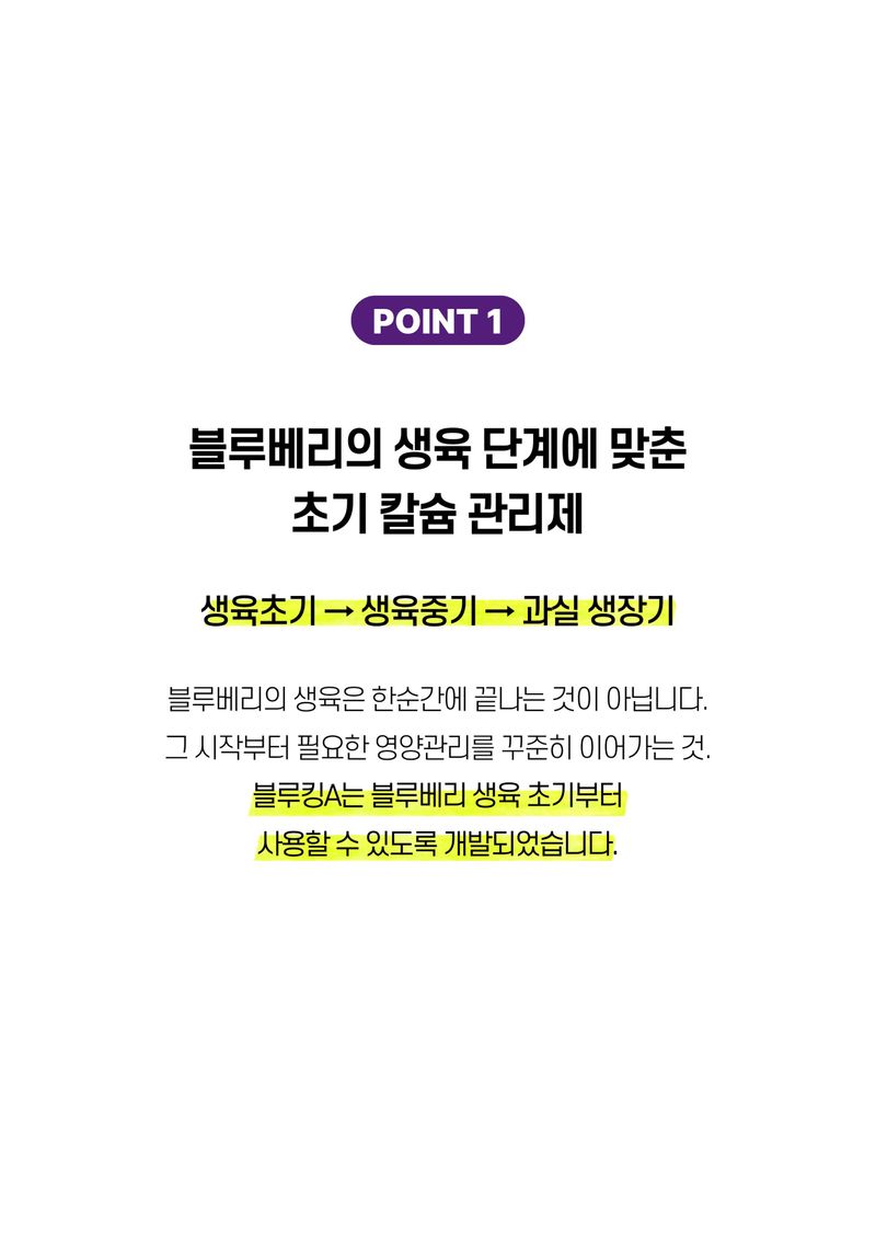 세종농자재센터님의 장터 판매 상품 [블루킹A500ml 블루베리 칼슘 영양제 과실 새순 발달 도움 비료 ] 첨부 사진