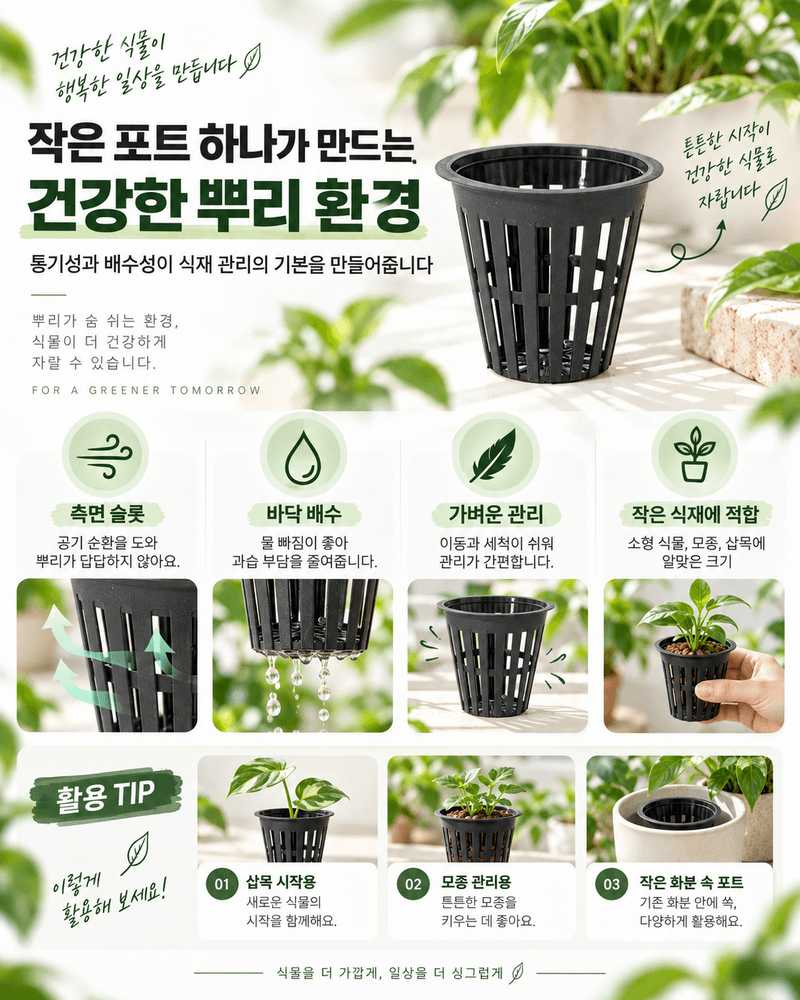 오훈조님의 장터 판매 상품 [모종포트 미니 화분 컵 소형 10개 세트 ] 첨부 사진