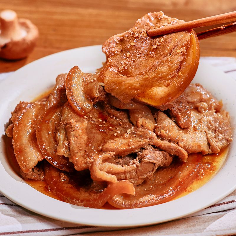 장터 상품 [HACCP 인증 제주 흑돼지 왕 구이 양념육 양념 돼지 갈비 1.2kg] 썸네일