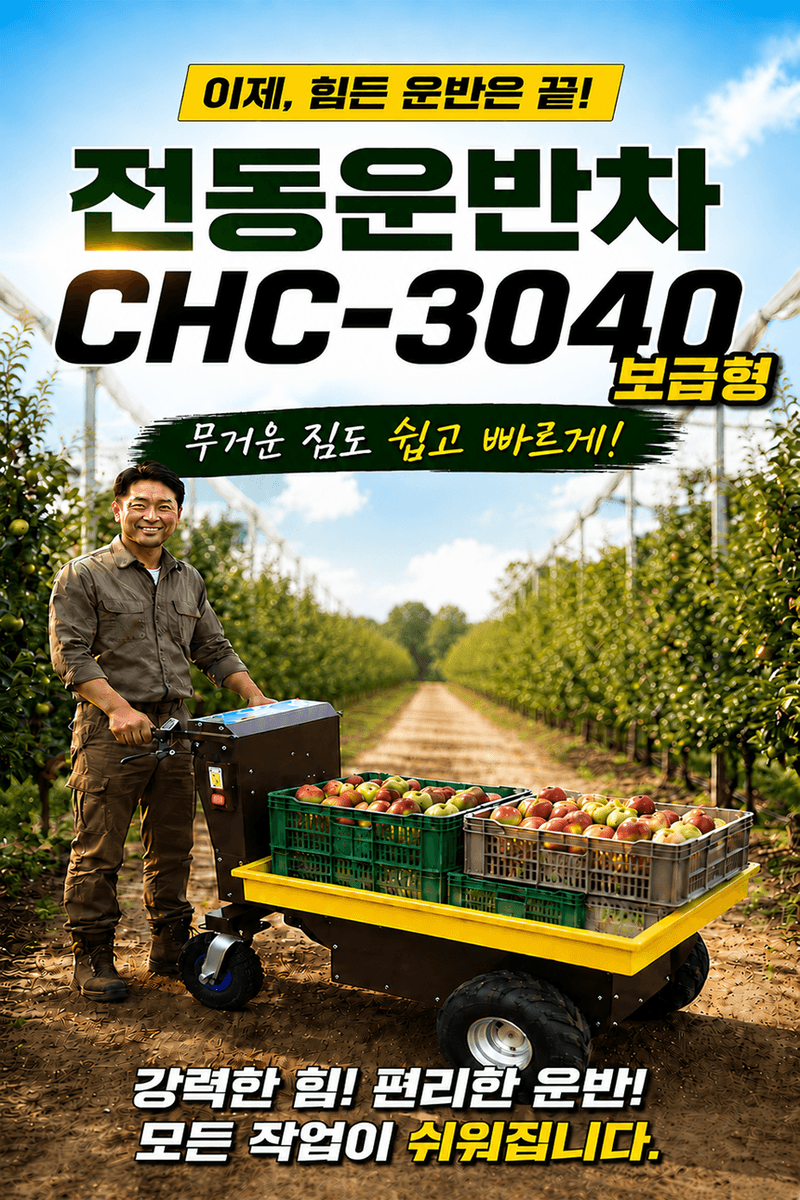 청호산업님의 장터 판매 상품 [전동운반차 CHC-3040 (보급형)] 첨부 사진