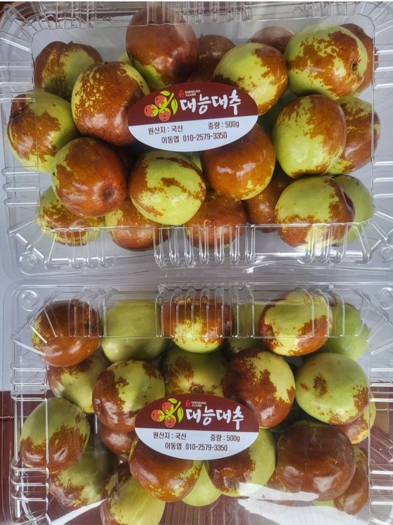 이동엽(양지팜)님의 장터 판매 상품 [대능 사과대추 1kg 500g 2팩] 첨부 사진