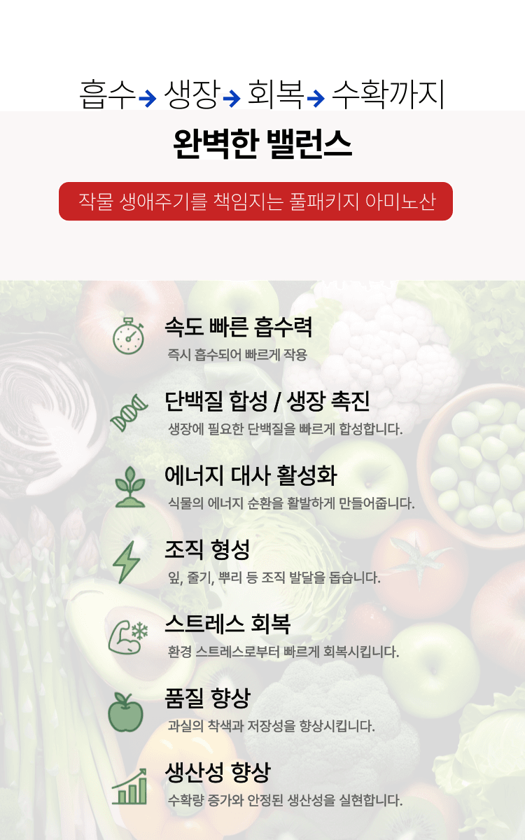 병천아그로(주)법인님의 장터 판매 상품 [혈미노산 10L 작물활력제 아미노산비료 오이 고추 생장촉진제] 첨부 사진
