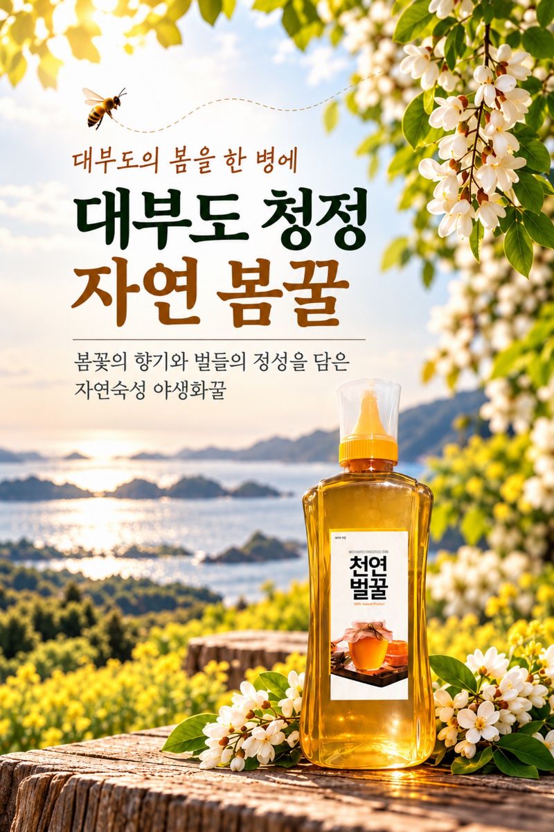서정현님의 장터 판매 상품 [청정 대부도 천연 숙성 봄꿀 1kg] 첨부 사진