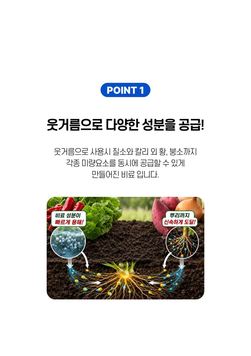 파머스케어님의 장터 판매 상품 [가든필리아 NK황2kg 비료 기비 밑비료 웃거름 흡수빠른 질소 가리 황 함유 20평용] 첨부 사진