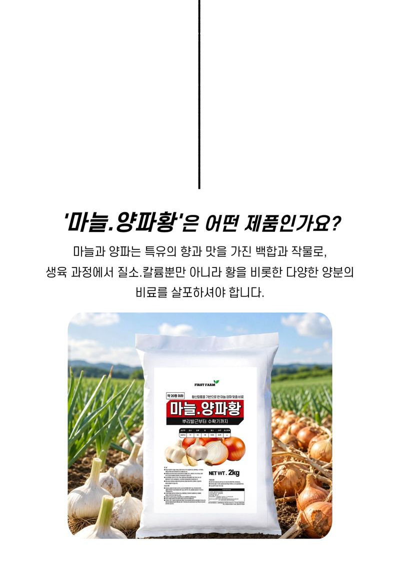 파머스케어님의 장터 판매 상품 [가든필리아 마늘양파황2kg 비료 추비 기비 밑비료 텃밭 복합비료 뿌리발근 수확량 도움 ] 첨부 사진
