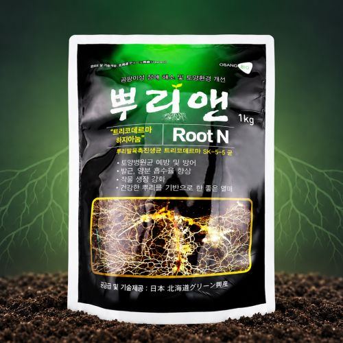 장터 상품 [오상바이오 뿌리앤 1kg 생리활성 뿌리발근 뿌리발달 토양환경 개선 ] 썸네일