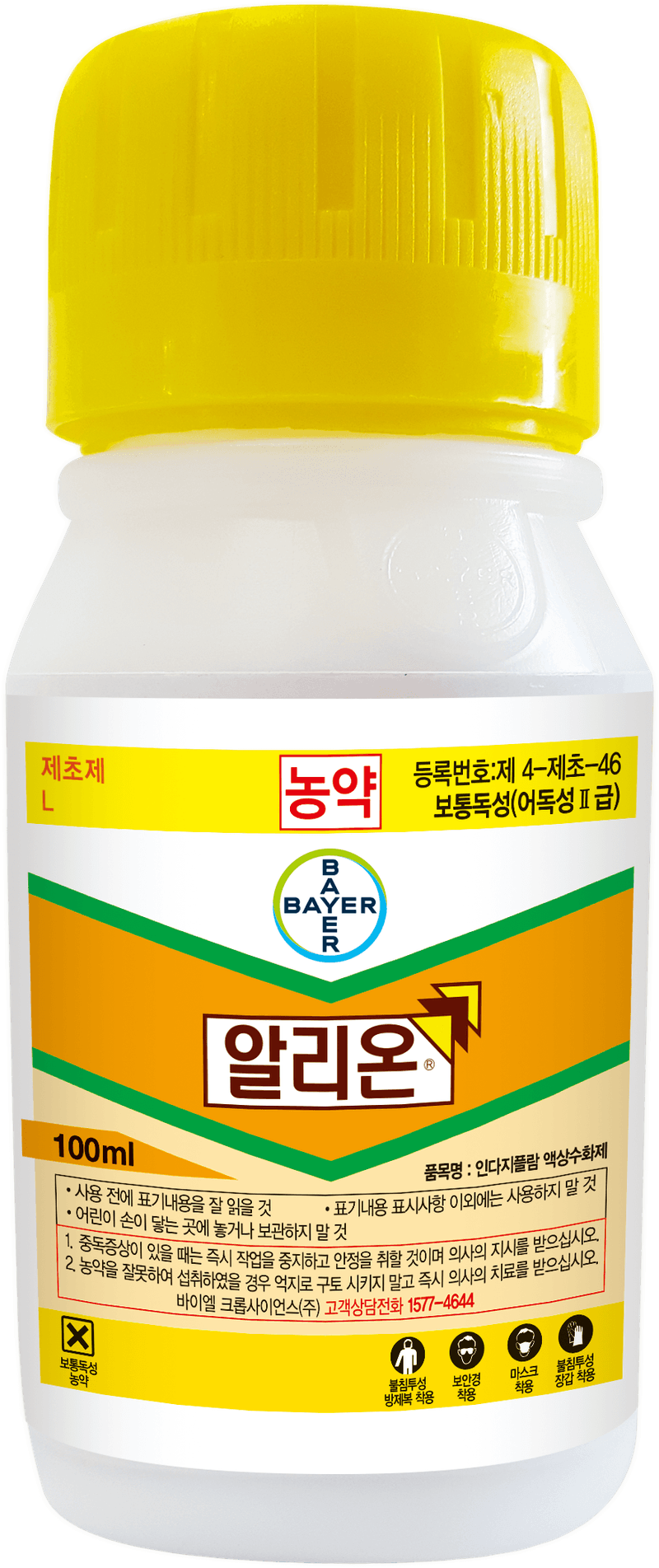 농약정보: 알리온, 제조사: 바이엘크롭사이언스(주)