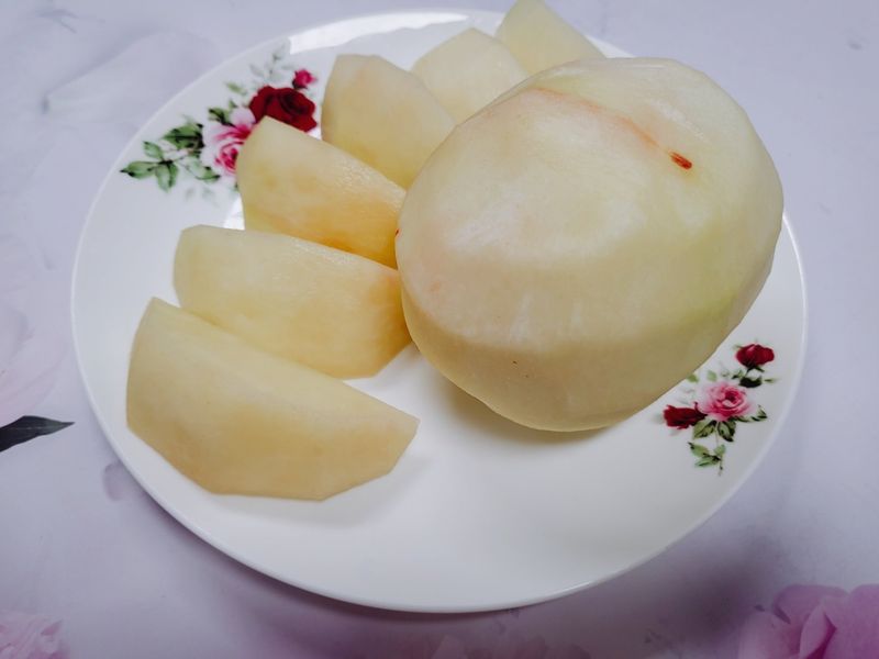 벌꿀농장♡권은주님의 장터 판매 상품 [햇딱딱이 백도복숭아 4kg*1박스(100박스 한정판매)] 첨부 사진