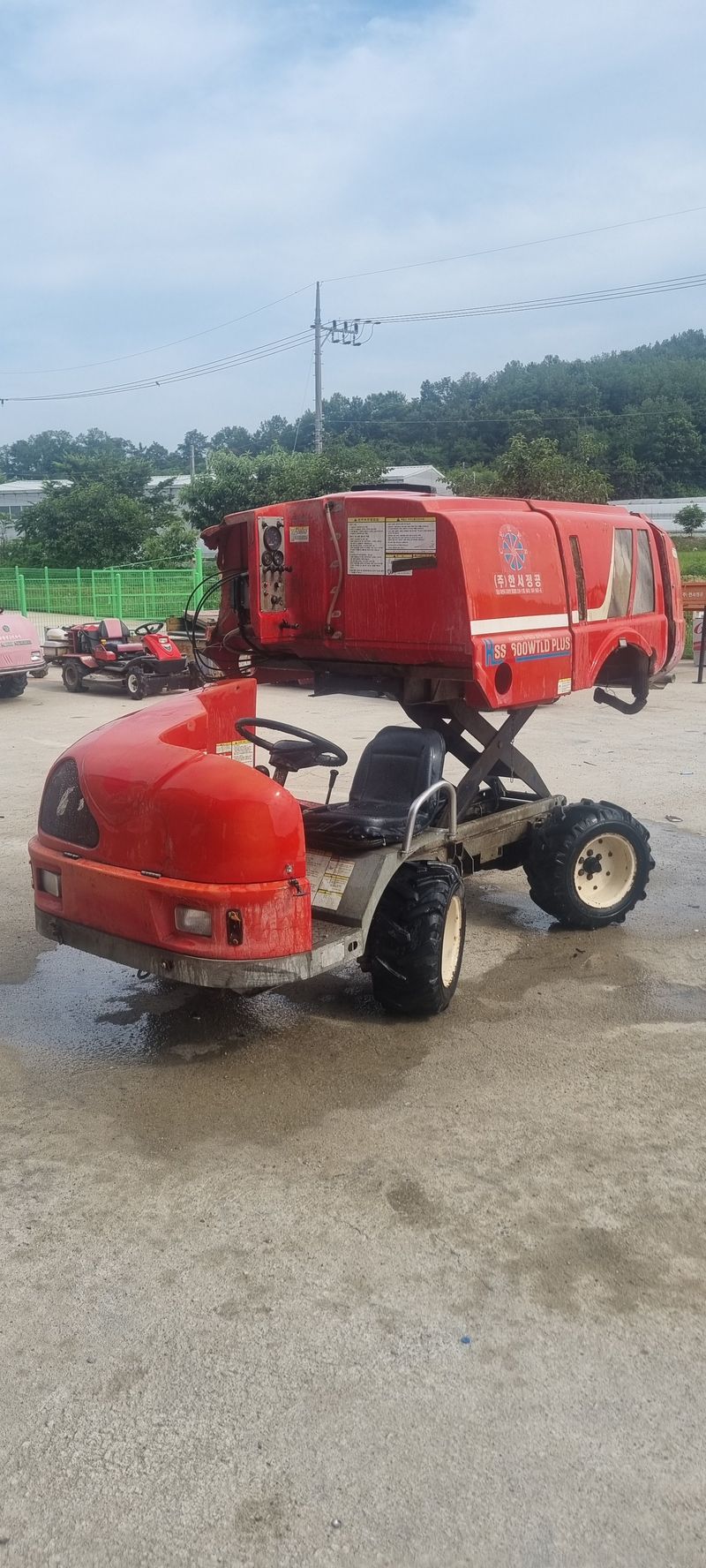 성주나영석님의 장터 판매 상품 [운반차겸용ss기(운반차로도 팝니다)] 첨부 사진