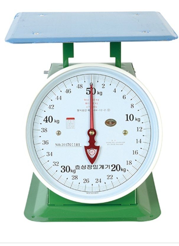 장터 상품 [효성정밀/삼성계기  50kg  저울 ] 썸네일