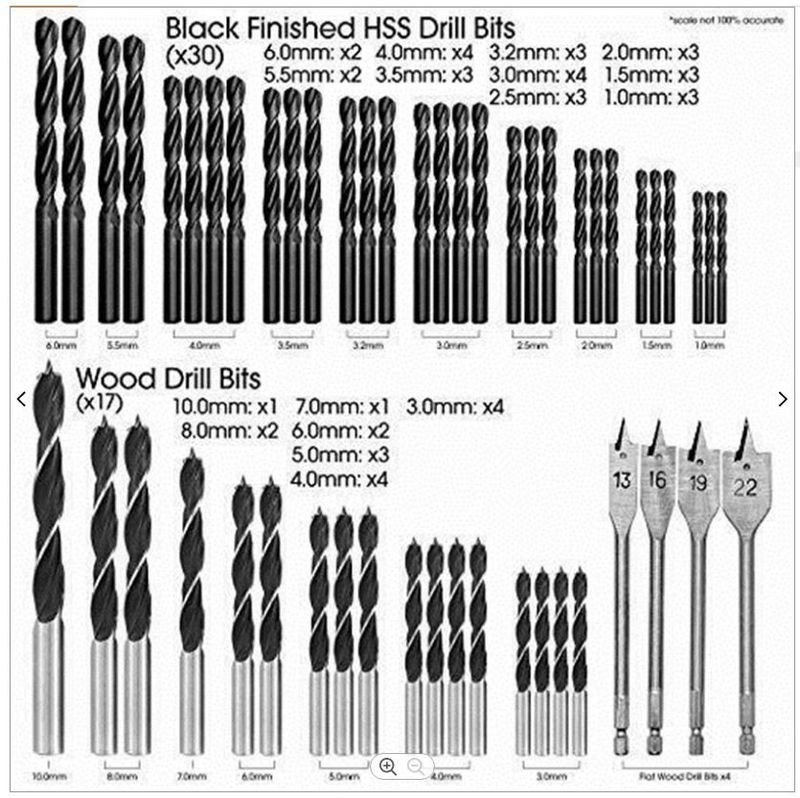 전순덕.동신유통님의 장터 판매 상품 [246개 드릴 비트세트] 첨부 사진