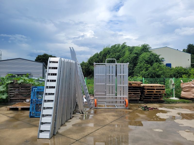 박민수님의 장터 판매 상품 [농업용 상하차사다리 팜니다] 첨부 사진