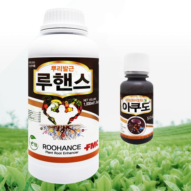 장터 상품 [루핸스 1L 2L 아쿠도 50ml 100ml 액체비료 미량요소 뿌리발근제 미생물 토양개량 밑거름] 썸네일