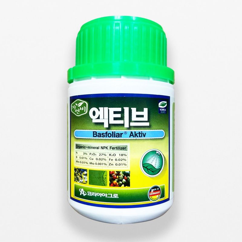 장터 상품 [엑티브 200ml 500ml 내병성 강화 기능을 갖춘 특수 해조 생육활성제 뿌리강화 영양제 코리아아그로] 썸네일