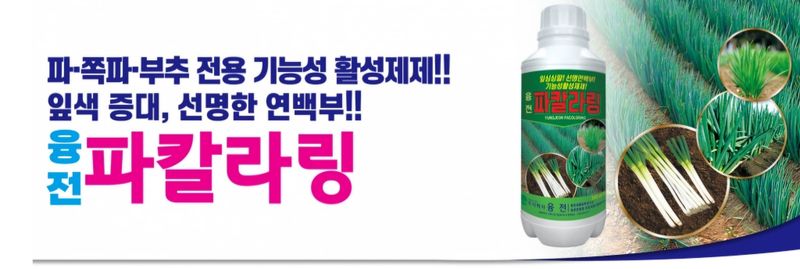 한농농약종묘사님의 장터 판매 상품 [대파,양파,쪽파,마늘영양제] 첨부 사진