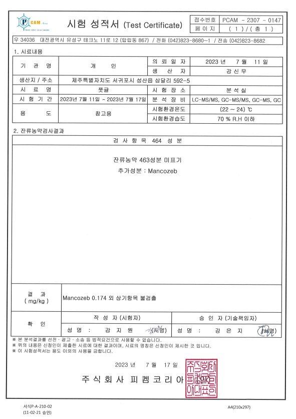제주담은농장님의 장터 판매 상품 [제주담은농장 풋귤(청귤)] 첨부 사진
