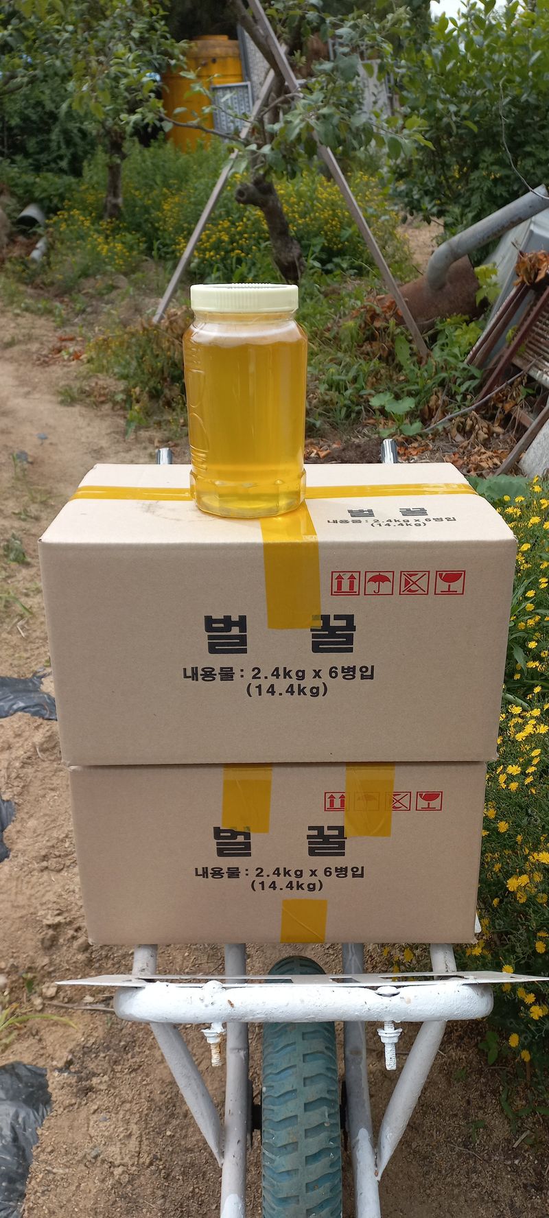 장터 상품 [아카시아꿀2ㆍ4kg] 썸네일