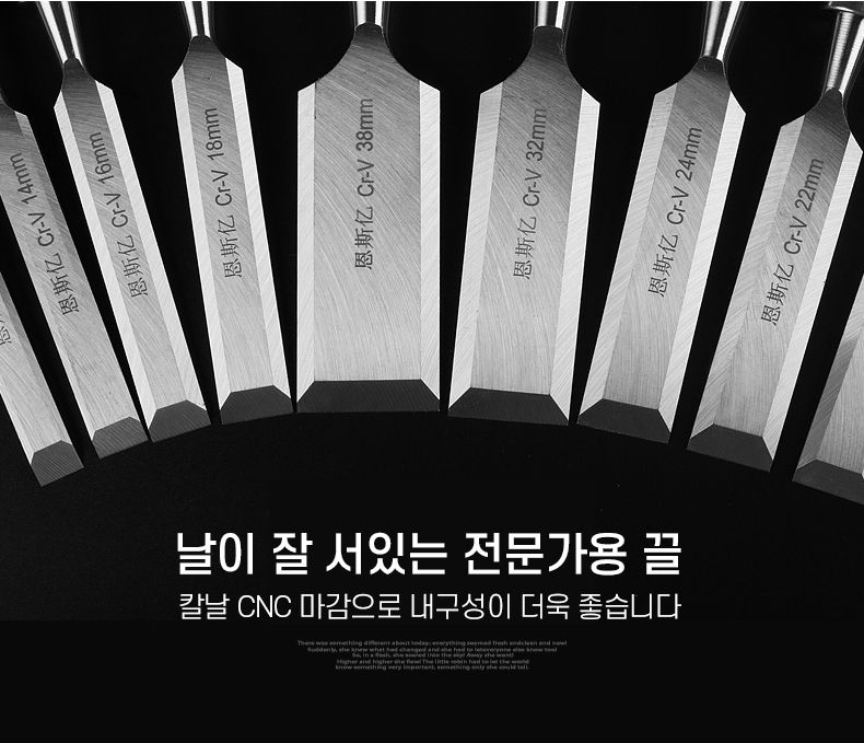 장터 상품 [전문가용 목공끌 12EA 세트] 썸네일