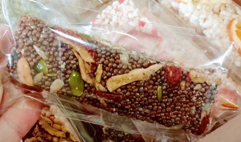 알 수 없음님의 장터 판매 상품 [오색수제  쌀강정   23ㅡ32개 내외] 첨부 사진