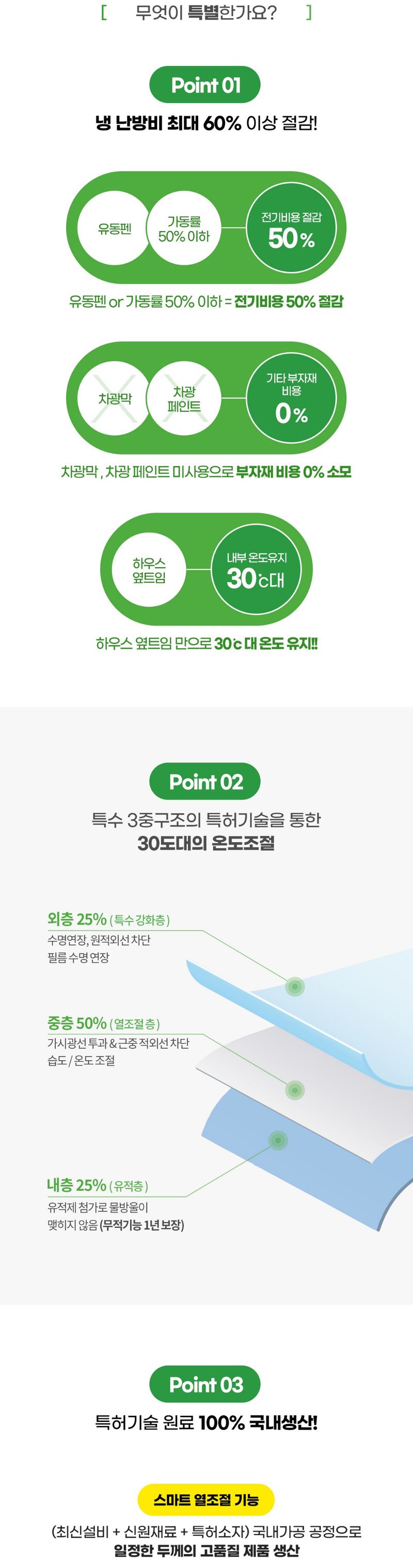 팜모닝 상점님의 장터 판매 상품 [[역대급 할인] 스마트 열조필름 비닐 0.1mm * 10m * 100m (98kg)] 첨부 사진