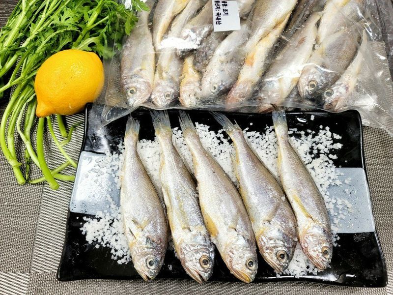 장터 상품 [국내산   참조기 50ㅡ100 미] 썸네일