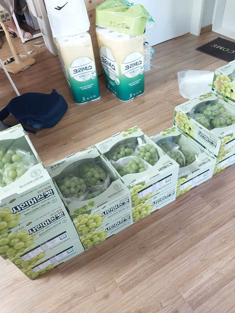 이옥신님의 장터 판매 상품 [샤인머스켓 2kg] 첨부 사진