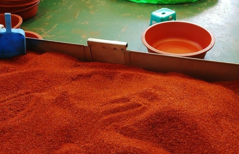 장금이1님의 장터 판매 상품 [태양초고춧가루 보통매운맛 16.000  5근80.000] 첨부 사진