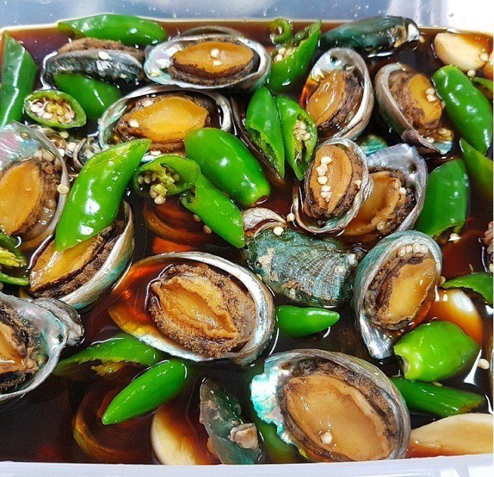 장터 상품 [꼬마전복장  1+1  2통 ~  2+2  4통  2키로 ~4키로] 썸네일