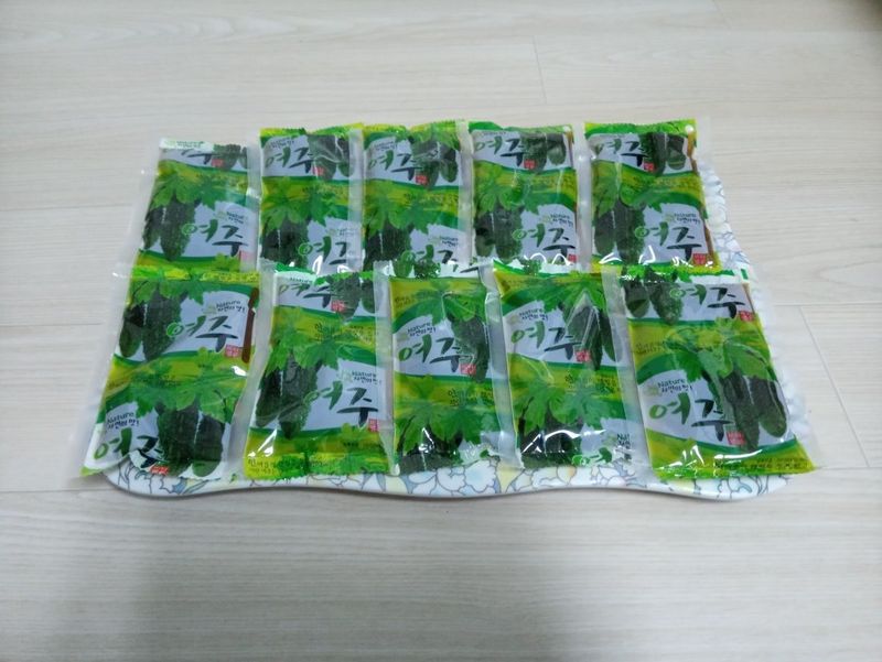 장터 상품 [여주즙50, 부추즙50포씩] 썸네일