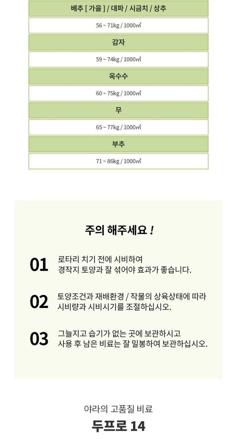 아그로플랜트님의 장터 판매 상품 [15kg 야라 두프로 11 12 14 19 ] 첨부 사진