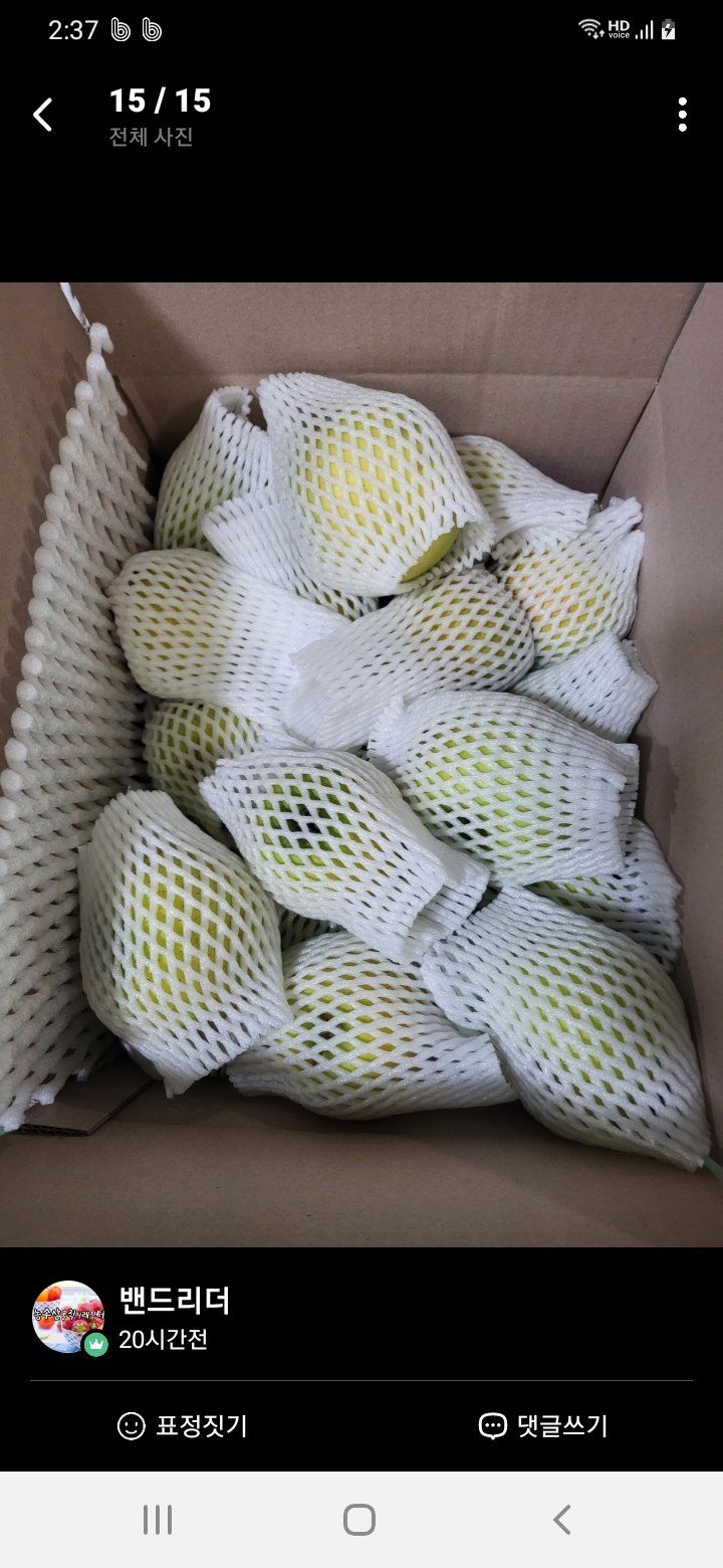 알 수 없음님의 장터 판매 상품 [시나노골드  가정용  햇   골드사과  3키로ㅡ5키로] 첨부 사진