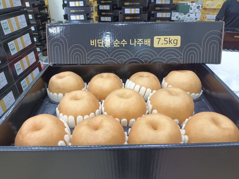 이일균님의 장터 판매 상품 [나주배 7.5kg/10과이내] 첨부 사진