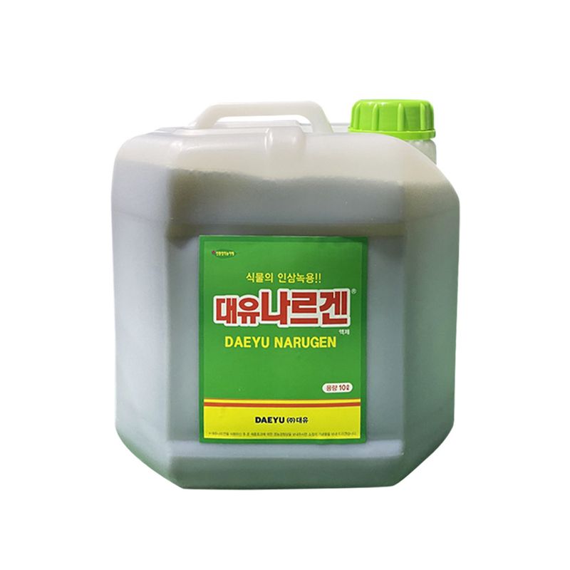 장터 상품 [대유 나르겐 10L 액제 액비 녹용인삼 당도 고추 마늘 딸기 마늘 영양제 액체 비료] 썸네일