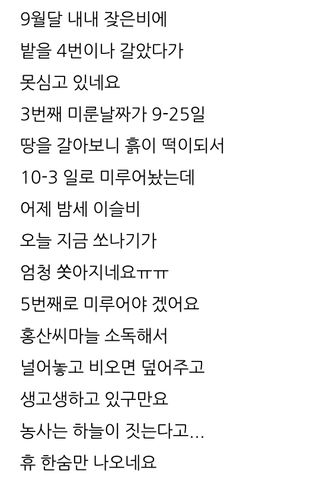 삼성농산님의 마늘 · 토양준비 작성글 사진