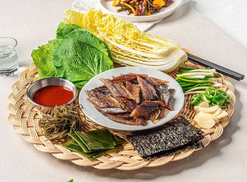 모어더더님의 장터 판매 상품 [구룡포 꽁치 과메기 야채세트] 첨부 사진