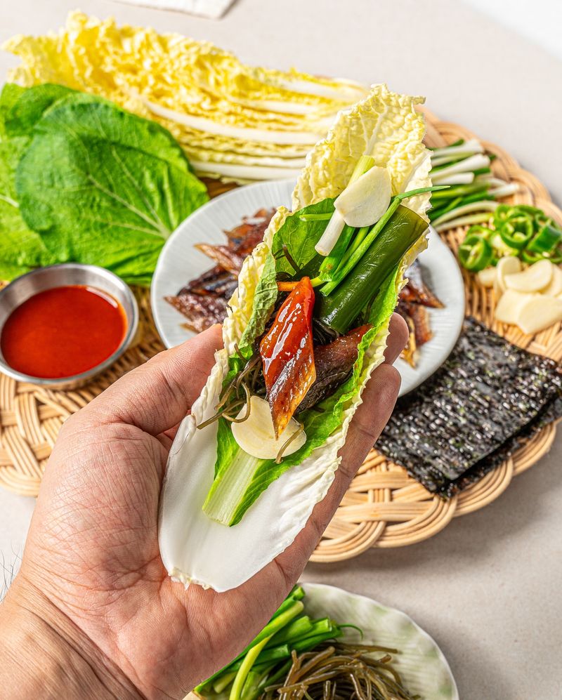 모어더더님의 장터 판매 상품 [구룡포 꽁치 과메기 야채세트] 첨부 사진