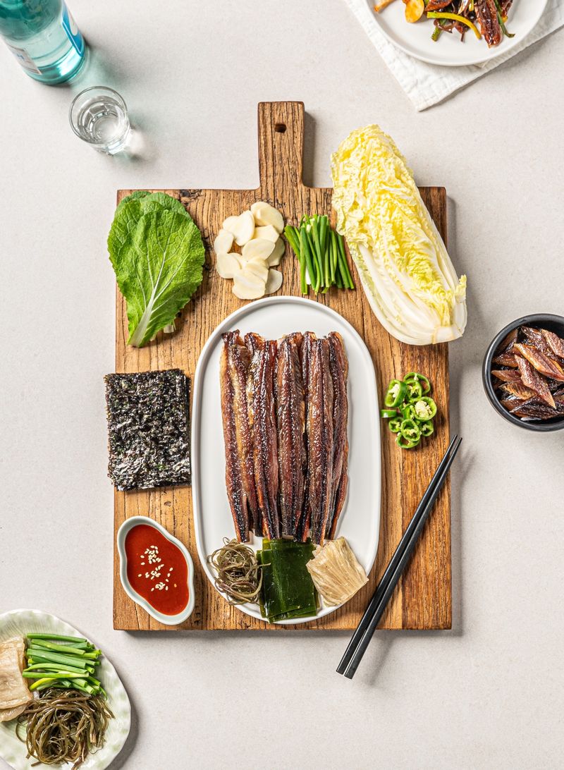 모어더더님의 장터 판매 상품 [구룡포 꽁치 과메기 야채세트] 첨부 사진