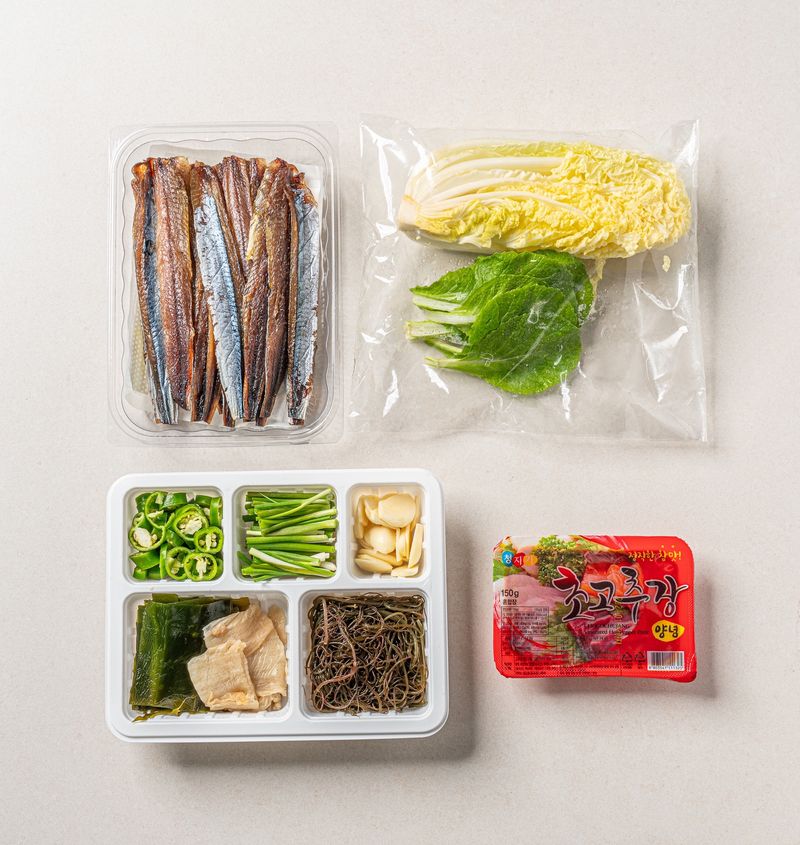 모어더더님의 장터 판매 상품 [구룡포 꽁치 과메기 야채세트] 첨부 사진