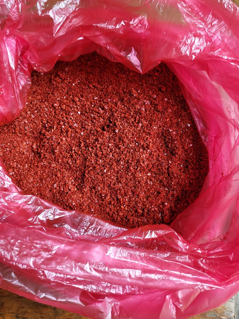 장터 상품 [마른고추 가루  4,5kg] 썸네일