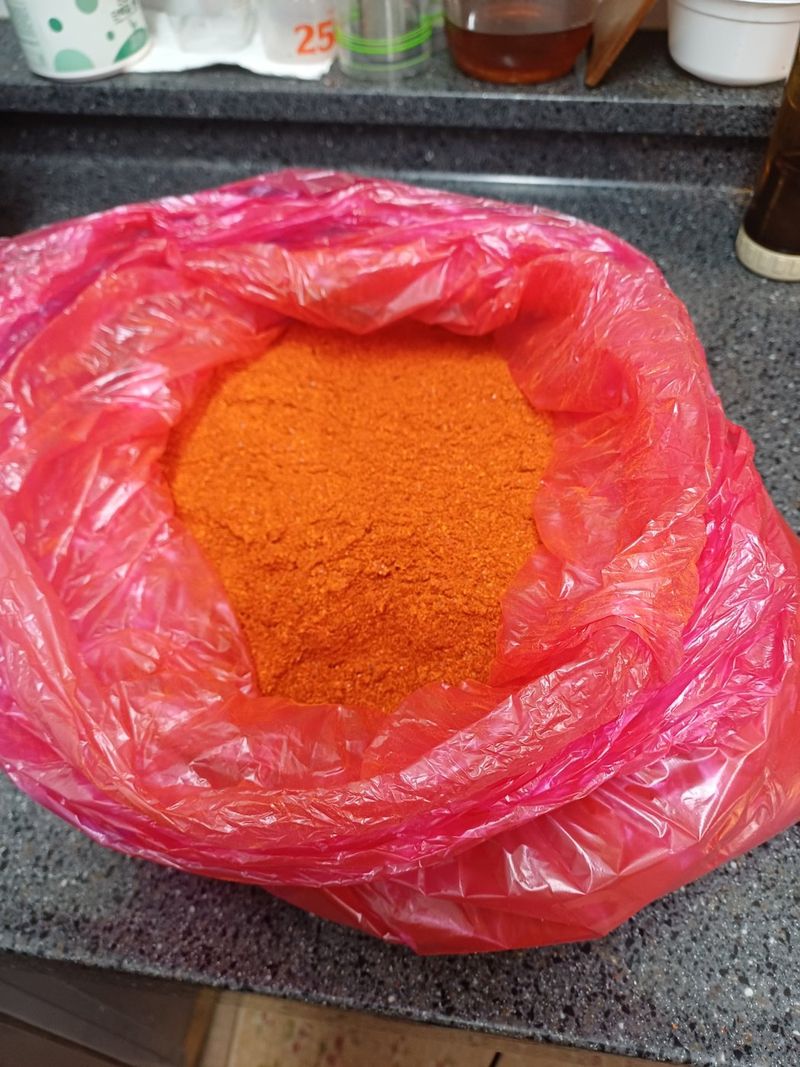 장터 상품 [태양초고춧가루, 고추가루500g] 썸네일