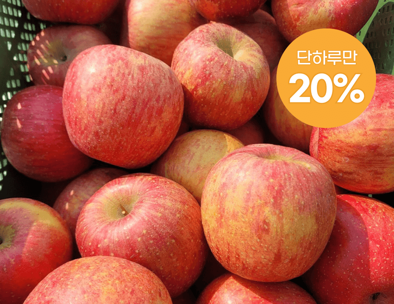 장터 상품 [영주 사과 부사 2.5kg/5kg] 썸네일