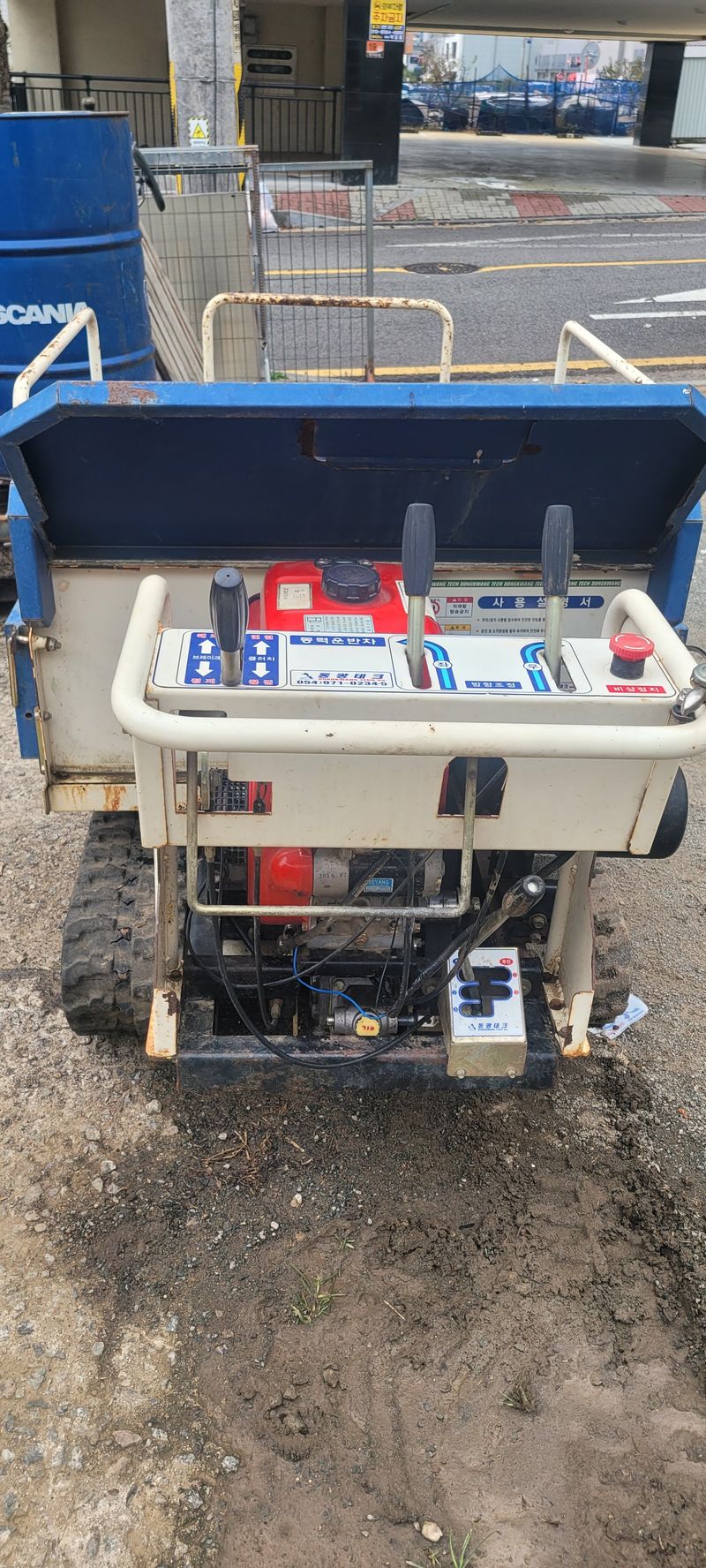 임업인 동수님의 장터 판매 상품 [궤도동력운반차 판매] 첨부 사진