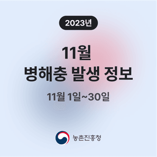 병해충발생정보님의 팜모닝공식 · 병해충발생정보 작성글 사진